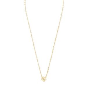 Kendra Scott Rue Short Gold Pendant Necklace